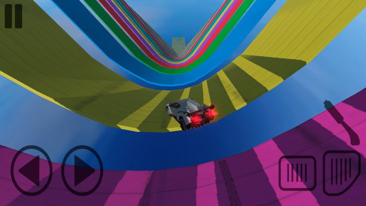 Mega Ramp Impossible Car Stunt游戏截图