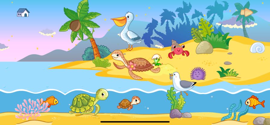 FISH sea animal games for kids游戏截图