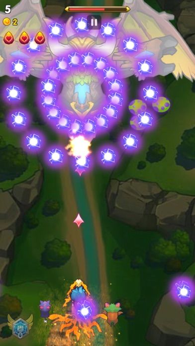 Sky Champ (天尺): 怪物弹珠 - 街机射击游戏游戏截图