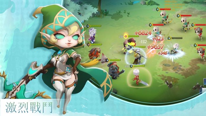 放置掛機傳說: fantasy hero war游戏截图