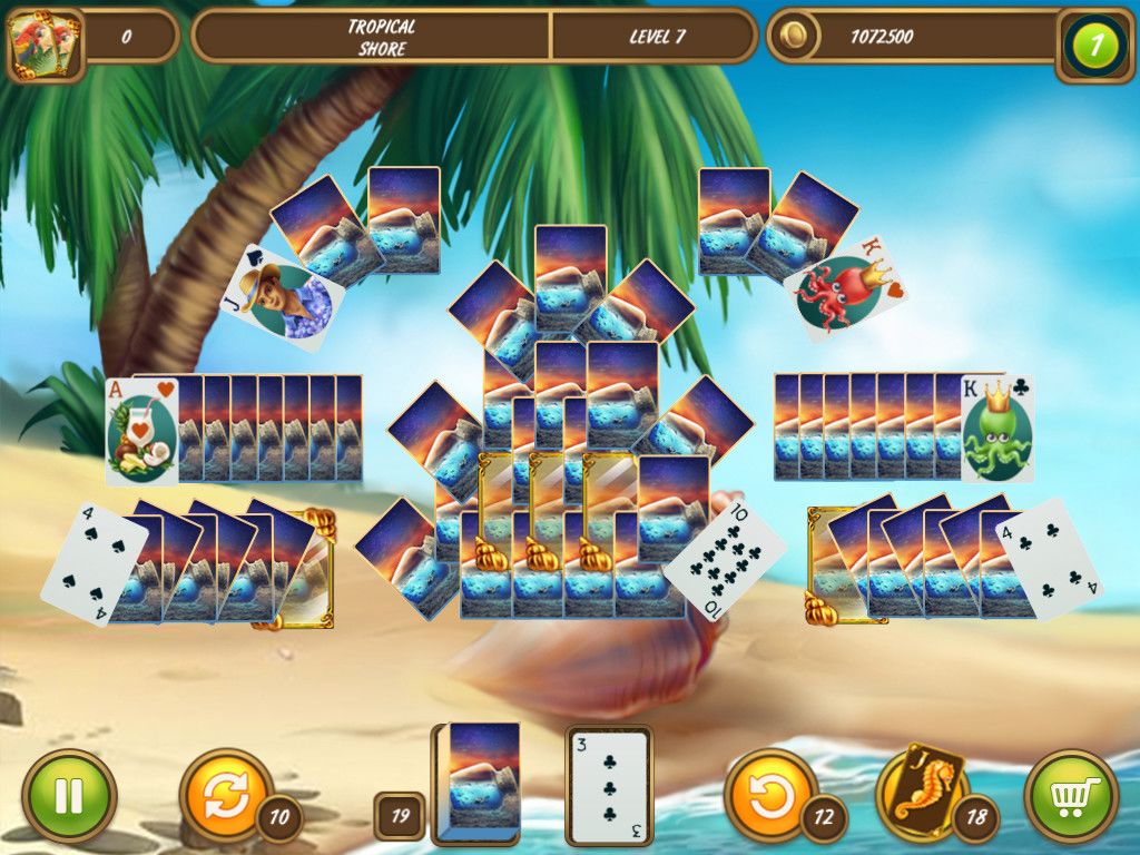 Solitaire Beach Season A Vacation Time游戏截图