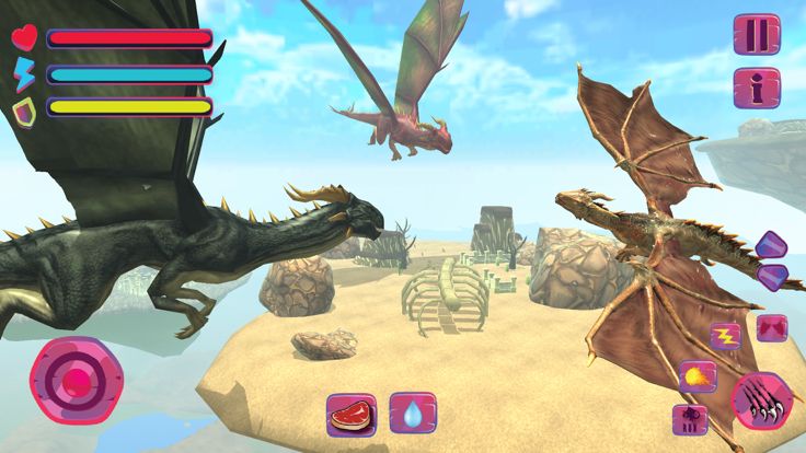 Fantasy Dragon Hunting Game 3D游戏截图