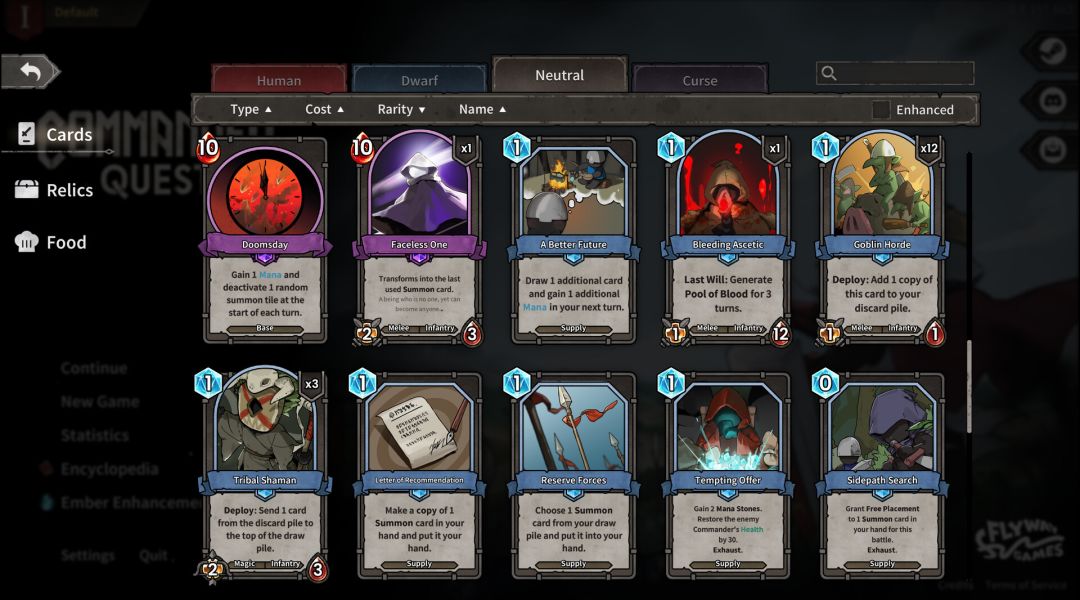 牌兵布阵 (Commander Quest)游戏截图