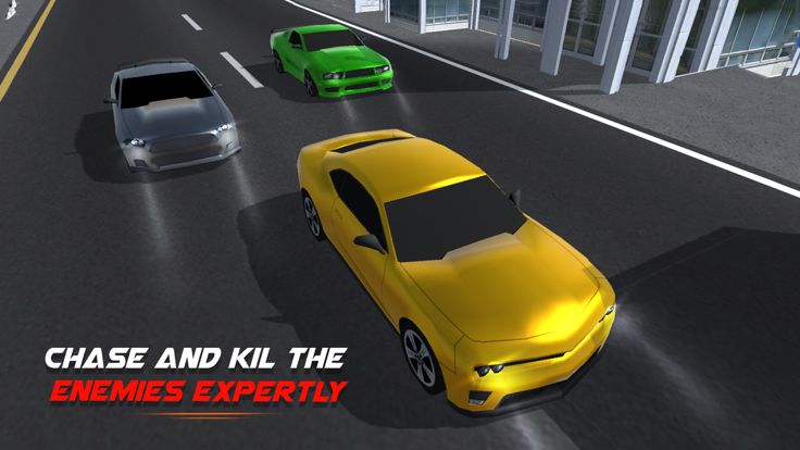 Combat Death Car Racing : Kill & Shoot The Traffic游戏截图