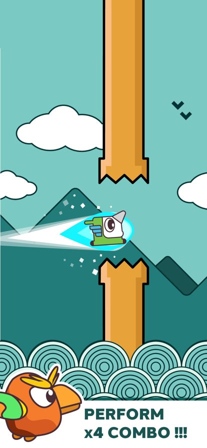 Tap To Dash Bird - Do Not Flap游戏截图