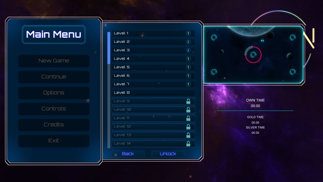 Neon Space 2游戏截图