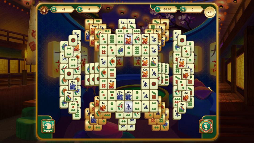Mahjong World Contest (麻将)游戏截图