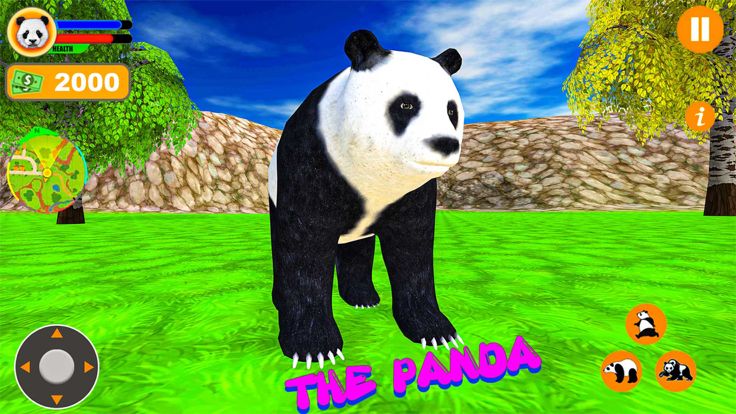 Panda Simulator Forest Animal游戏截图