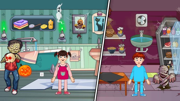 我可怕的小镇鬼屋生活游戏截图