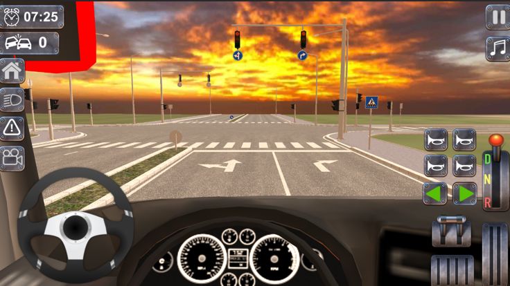 巴士教练模拟器游戏城市游戏截图