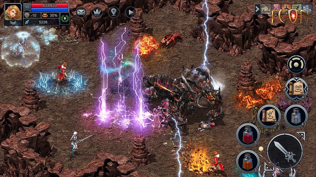 Teon: Sword & Magic游戏截图