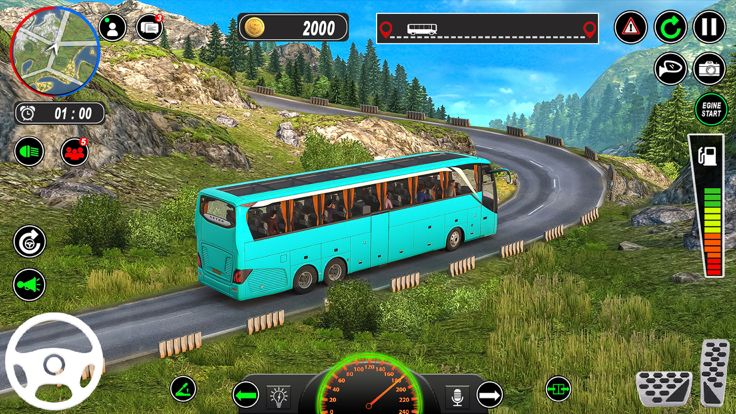 Coach Driving Simulator Game游戏截图