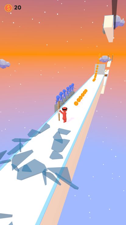 Ninja Run 3D!游戏截图