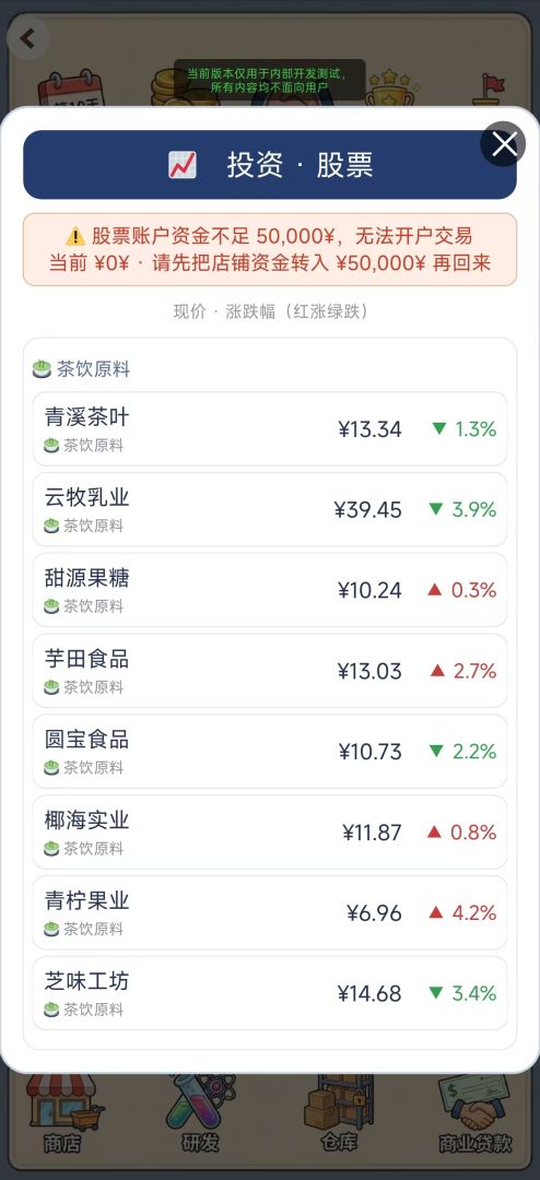 泡泡奶茶店:从摆摊到上市游戏截图