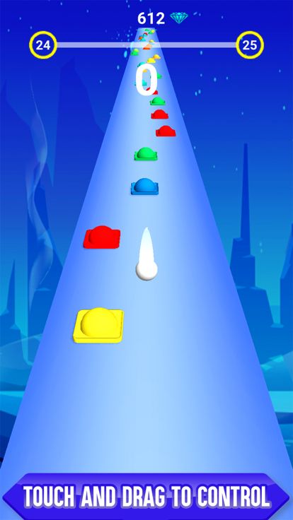 Pop It Hop 3D - Ball Rush Game游戏截图