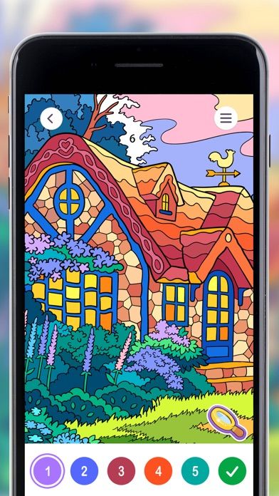 ColorPlanet® Paint by Number游戏截图