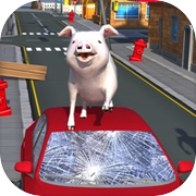 Crazy Piggies 3d Simulator  games
