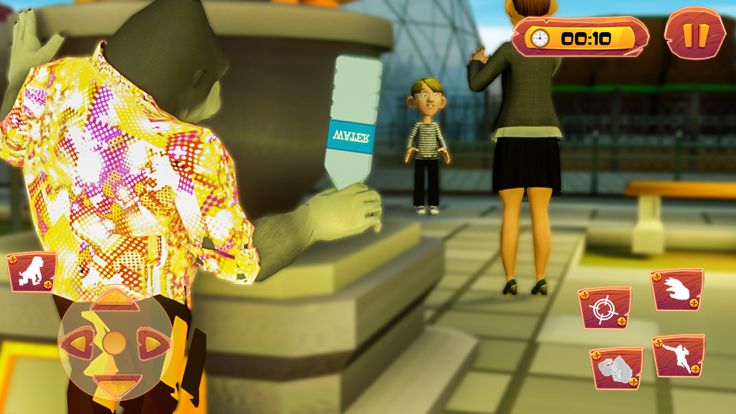 可怕的大猩猩恶作剧模拟器游戏截图