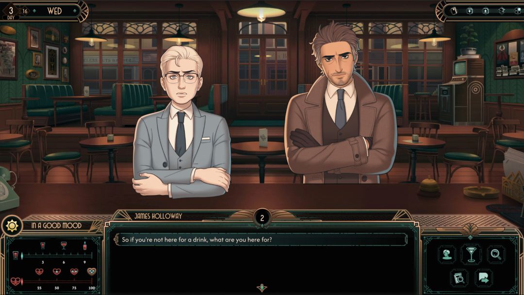 夜尽之时，最后一杯游戏截图