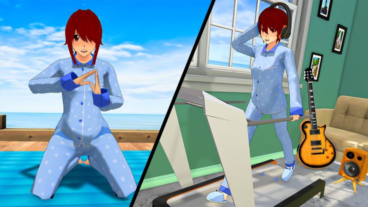 动漫怀孕妈妈模拟器游戏截图