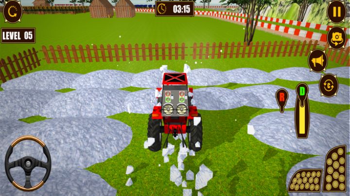 Modern Farmer Tractor Game 3D游戏截图