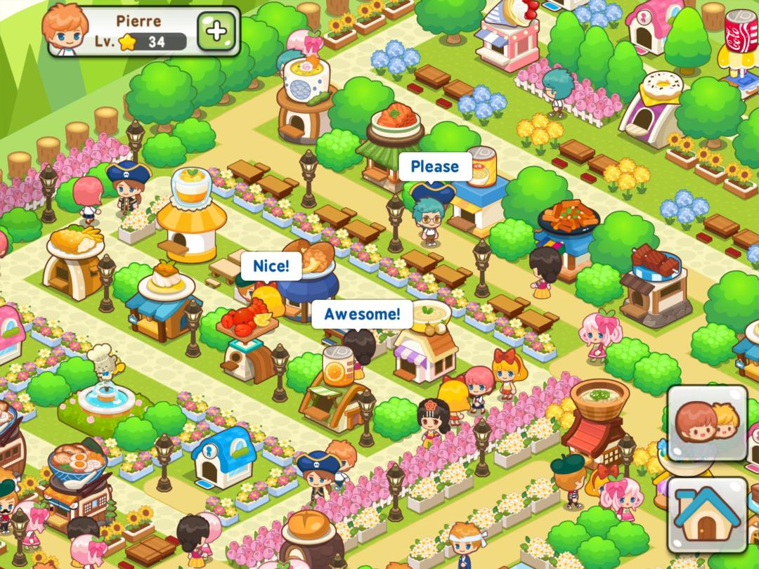 开心美食岛: 模拟经营游戏游戏截图