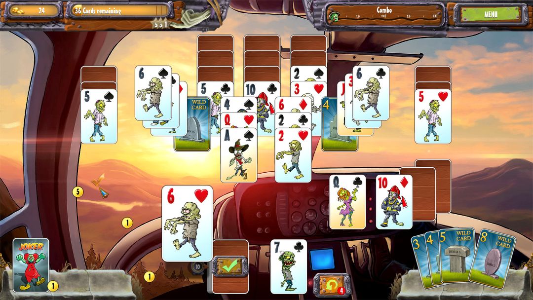 Zombie Solitaire 2 Chapter 1游戏截图