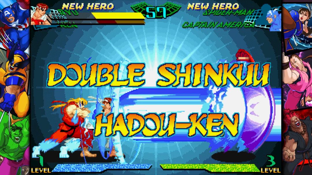 MARVEL vs. CAPCOM Fighting Collection: Arcade Classics游戏截图