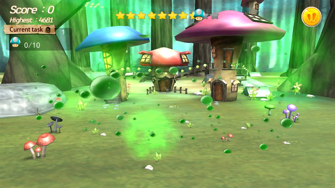 采蘑菇大赛游戏截图