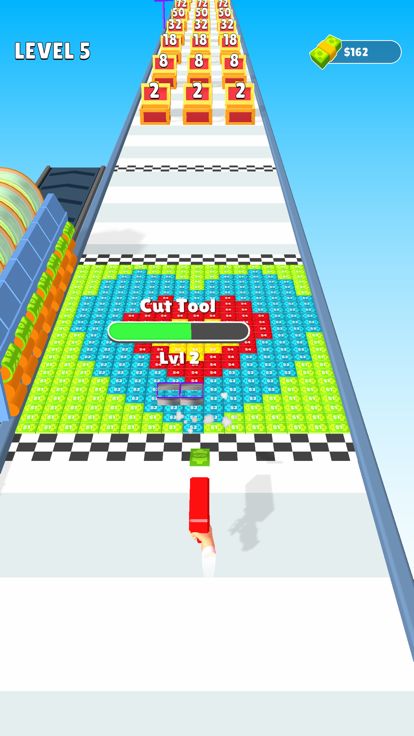 Money Cut Run游戏截图