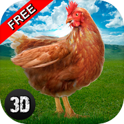 Crazy Chicken Simulator 3D: Farm Escape