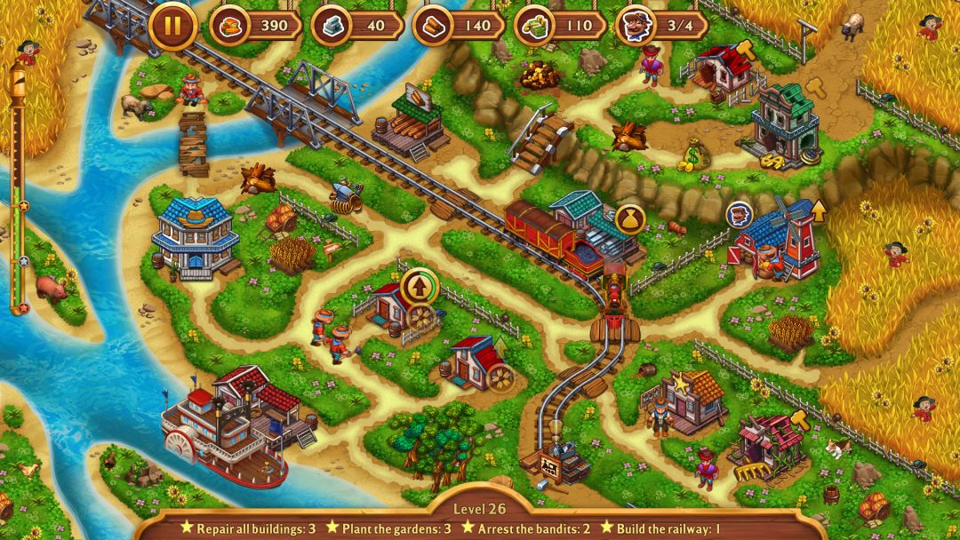 Golden Rails: Tales of the Wild West游戏截图