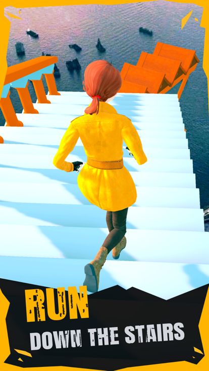 Jump Down To Escape游戏截图