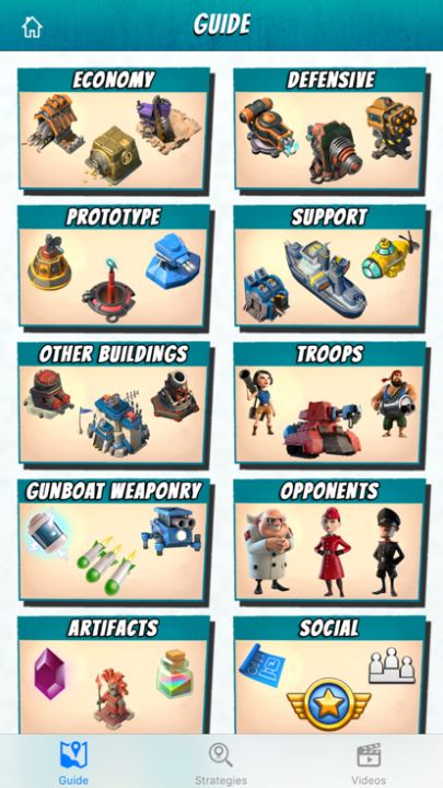 Complete guide for Boom Beach - Tips & strategies游戏截图