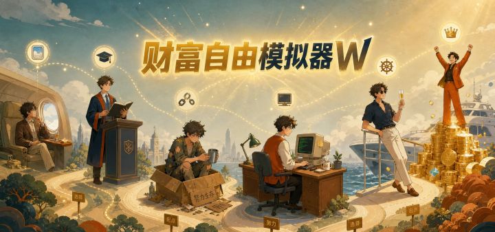 财富自由模拟器W 封面