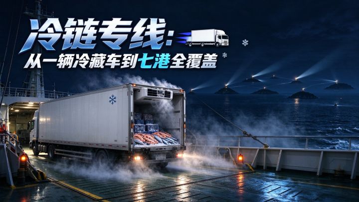 冷链专线:从一辆冷藏车到七港全覆盖 封面