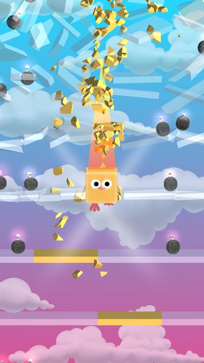 小鸟跑酷 - 愤怒的小鸡模拟器游戏截图