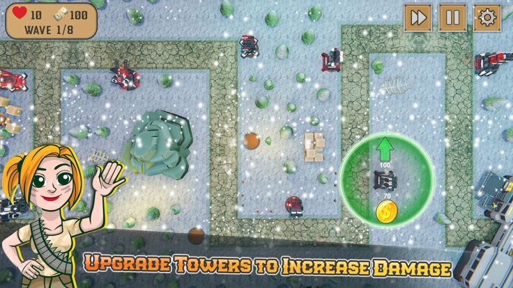 Tower Defense 3D: TD War Games游戏截图
