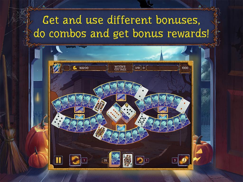 Solitaire game Halloween 2游戏截图