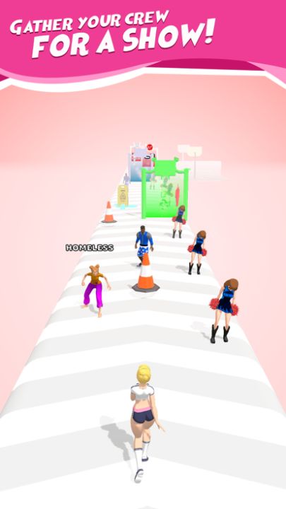 Cheerleader Stack 3D游戏截图