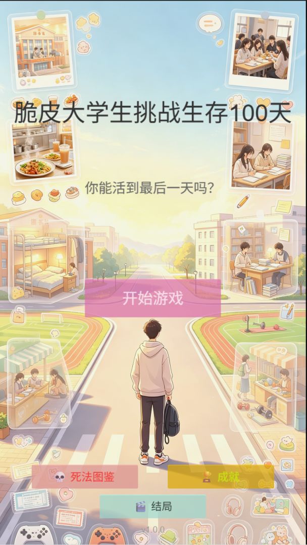 脆皮大学生模拟器游戏截图