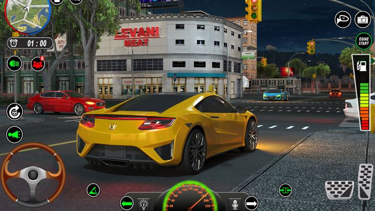 Car Parking Prado Drive Game游戏截图