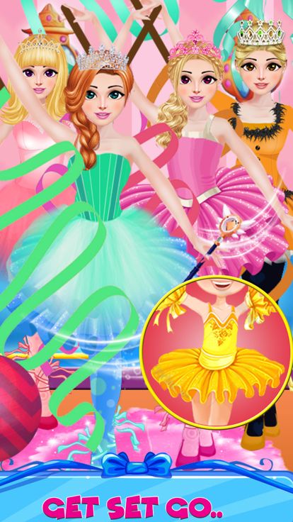 芭蕾舞演員芭蕾舞女演員化妝游戏截图