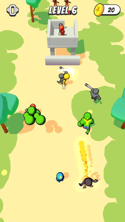 Merge Heroes Arcade游戏截图