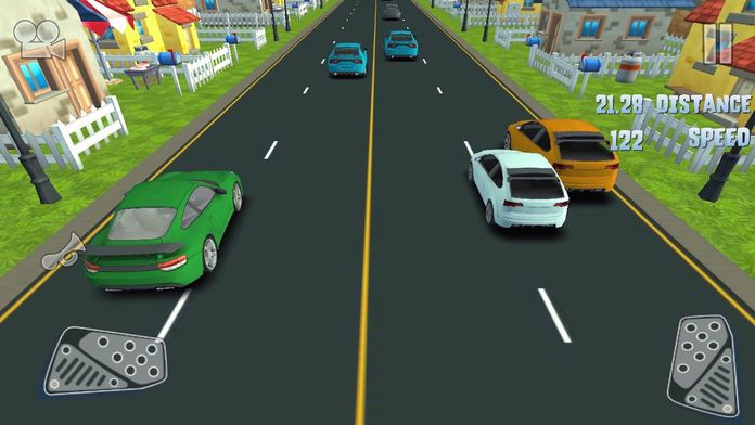 Shuffle Cats Cars - 3D 汽车 种族 自由 游戏 最好 驾驶游戏截图