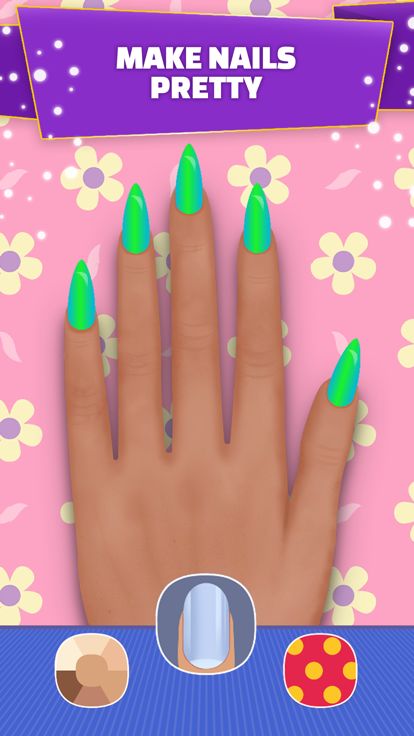 Girls Nail Salon: Paint,Polish游戏截图