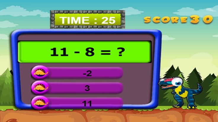 恐龙数学游戏免费 孩子游戏截图