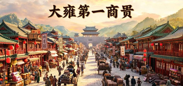大雍第一商贾 封面