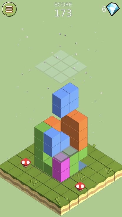 3D Cube World Land游戏截图
