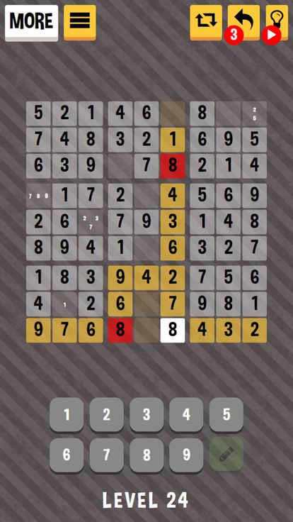 Sudoku: Classic Brain Puzzle游戏截图